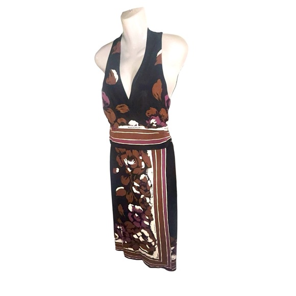 Jones New York Dresses & Skirts - Jones New York Brown and Black Halter Sundress Sz 6